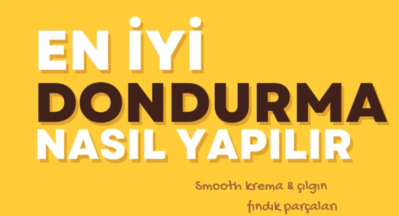 Fındık Parçalı Dondurma Tarifi